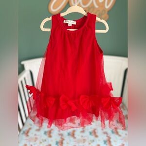 Audrey Camille 3T tulle bows dress